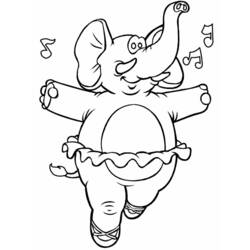 Coloring page: Elephant (Animals) #6343 - Free Printable Coloring Pages