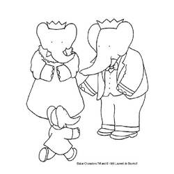 Coloring page: Elephant (Animals) #6365 - Free Printable Coloring Pages