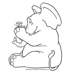 Coloring page: Elephant (Animals) #6407 - Free Printable Coloring Pages