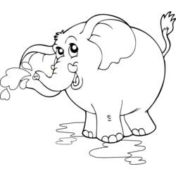 Coloring page: Elephant (Animals) #6412 - Free Printable Coloring Pages