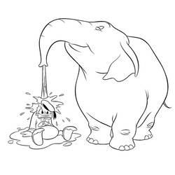 Coloring page: Elephant (Animals) #6415 - Free Printable Coloring Pages
