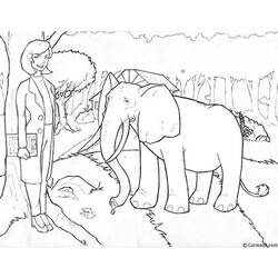 Coloring page: Elephant (Animals) #6455 - Free Printable Coloring Pages