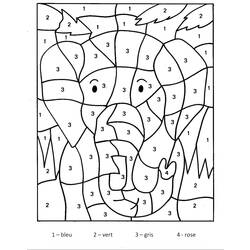 Coloring page: Elephant (Animals) #6482 - Printable coloring pages
