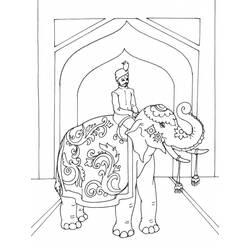 Coloring page: Elephant (Animals) #6491 - Free Printable Coloring Pages