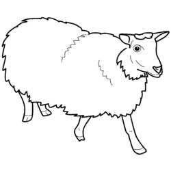 Coloring page: Farm Animals (Animals) #21408 - Free Printable Coloring Pages