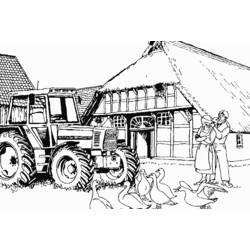 Coloring page: Farm Animals (Animals) #21516 - Printable coloring pages