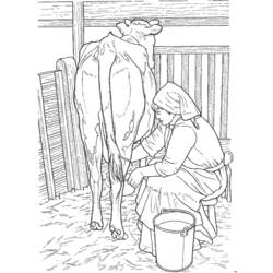 Coloring page: Farm Animals (Animals) #21551 - Free Printable Coloring Pages