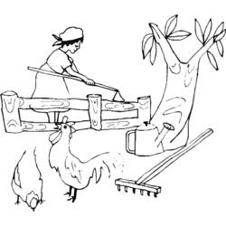 Coloring page: Farm Animals (Animals) #21592 - Free Printable Coloring Pages