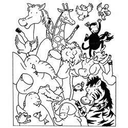 Coloring page: Farm Animals (Animals) #21631 - Free Printable Coloring Pages