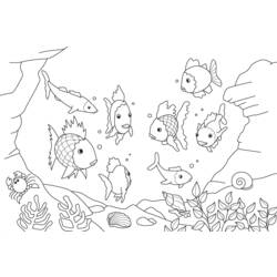 Coloring page: Fish (Animals) #17026 - Printable coloring pages