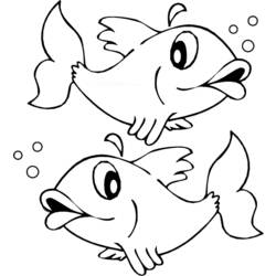 Coloring page: Fish (Animals) #17042 - Printable coloring pages