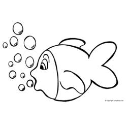 Coloring page: Fish (Animals) #17051 - Printable coloring pages
