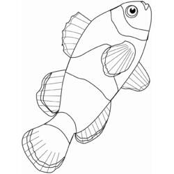 Coloring page: Fish (Animals) #17108 - Free Printable Coloring Pages