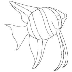 Coloring page: Fish (Animals) #17143 - Free Printable Coloring Pages