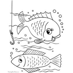 Coloring page: Fish (Animals) #17167 - Free Printable Coloring Pages