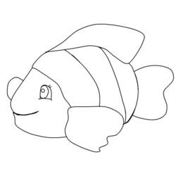 Coloring page: Fish (Animals) #17189 - Free Printable Coloring Pages
