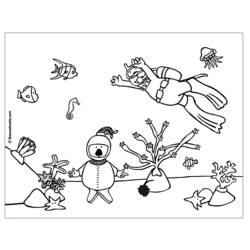 Coloring page: Fish (Animals) #17197 - Free Printable Coloring Pages