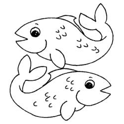 Coloring page: Fish (Animals) #17202 - Free Printable Coloring Pages