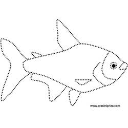 Coloring page: Fish (Animals) #17205 - Printable coloring pages