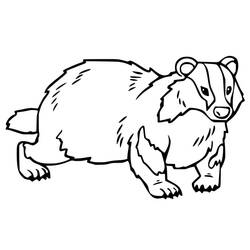 Forest Animals (Animals) coloring page #192060 to print and color