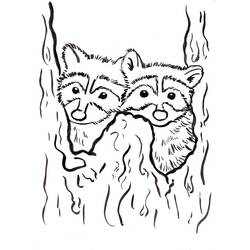 Forest Animals (Animals) coloring page #192065 to print and color