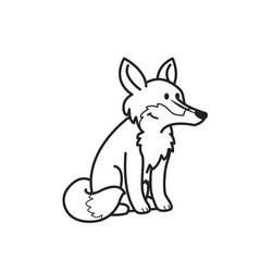 Coloring page: Fox (Animals) #15014 - Free Printable Coloring Pages