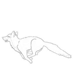 Coloring page: Fox (Animals) #15075 - Printable coloring pages