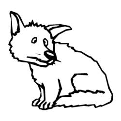 Coloring page: Fox (Animals) #15128 - Free Printable Coloring Pages