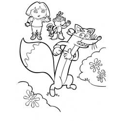 Coloring page: Fox (Animals) #15133 - Free Printable Coloring Pages