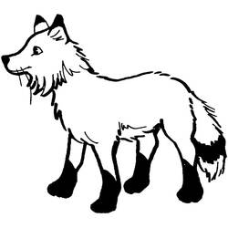 Fox (Animals) coloring page #179489 to print and color