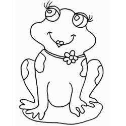 Coloring page: Frog (Animals) #7568 - Printable coloring pages