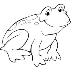 Coloring page: Frog (Animals) #7571 - Printable coloring pages