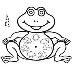 Coloring page: Frog (Animals) #7576 - Free Printable Coloring Pages