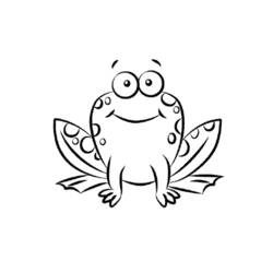 Coloring page: Frog (Animals) #7577 - Printable coloring pages