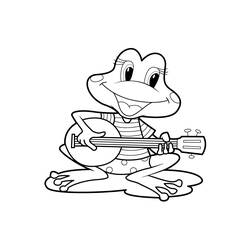 Coloring page: Frog (Animals) #7580 - Printable coloring pages
