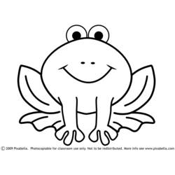 Coloring page: Frog (Animals) #7598 - Free Printable Coloring Pages