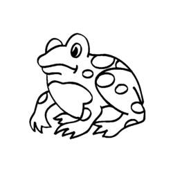Coloring page: Frog (Animals) #7604 - Free Printable Coloring Pages