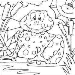 Coloring page: Frog (Animals) #7623 - Free Printable Coloring Pages