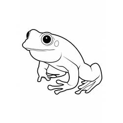 Coloring page: Frog (Animals) #7648 - Free Printable Coloring Pages
