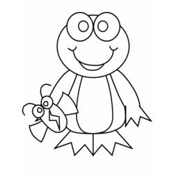 Coloring page: Frog (Animals) #7649 - Free Printable Coloring Pages