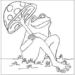 Coloring page: Frog (Animals) #7657 - Free Printable Coloring Pages