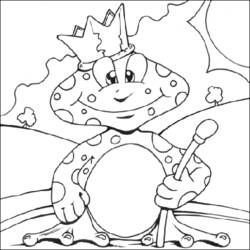 Coloring page: Frog (Animals) #7672 - Free Printable Coloring Pages