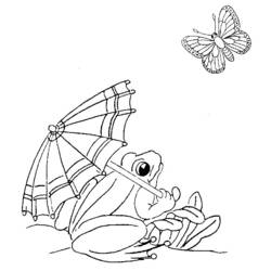 Coloring page: Frog (Animals) #7675 - Free Printable Coloring Pages