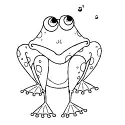 Coloring page: Frog (Animals) #7678 - Free Printable Coloring Pages