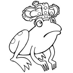 Coloring page: Frog (Animals) #7693 - Free Printable Coloring Pages