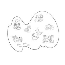Coloring page: Frog (Animals) #7702 - Free Printable Coloring Pages