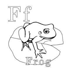 Coloring page: Frog (Animals) #7739 - Free Printable Coloring Pages