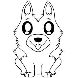 Coloring page: German Shepherd (Animals) #214075 - Free Printable Coloring Pages