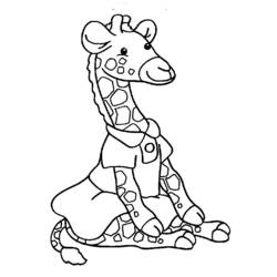 Coloring page: Giraffe (Animals) #7257 - Free Printable Coloring Pages