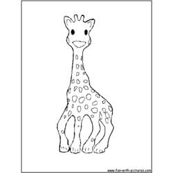 Coloring page: Giraffe (Animals) #7310 - Free Printable Coloring Pages